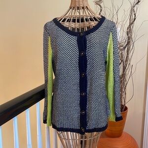 Ost light 🔥Final Sale 🔥⭐️cardigan. Navy and green